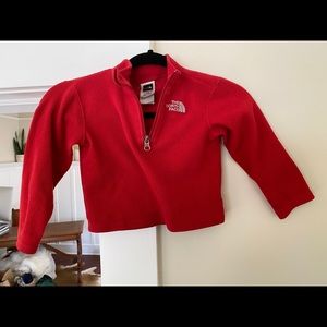 Red Patagonia 3T fleece jacket GUC